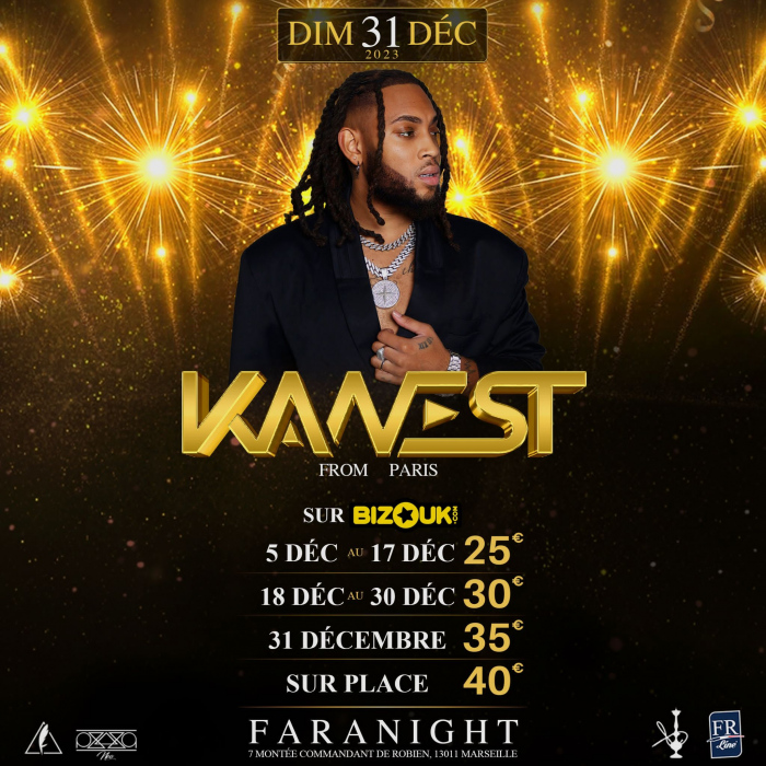 Nouvel An Avec Dj Kawest Faranight Clubbing Faranight Clubbing