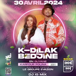 Bedjine K Dilak En Concert Avril V Karfour Polina France