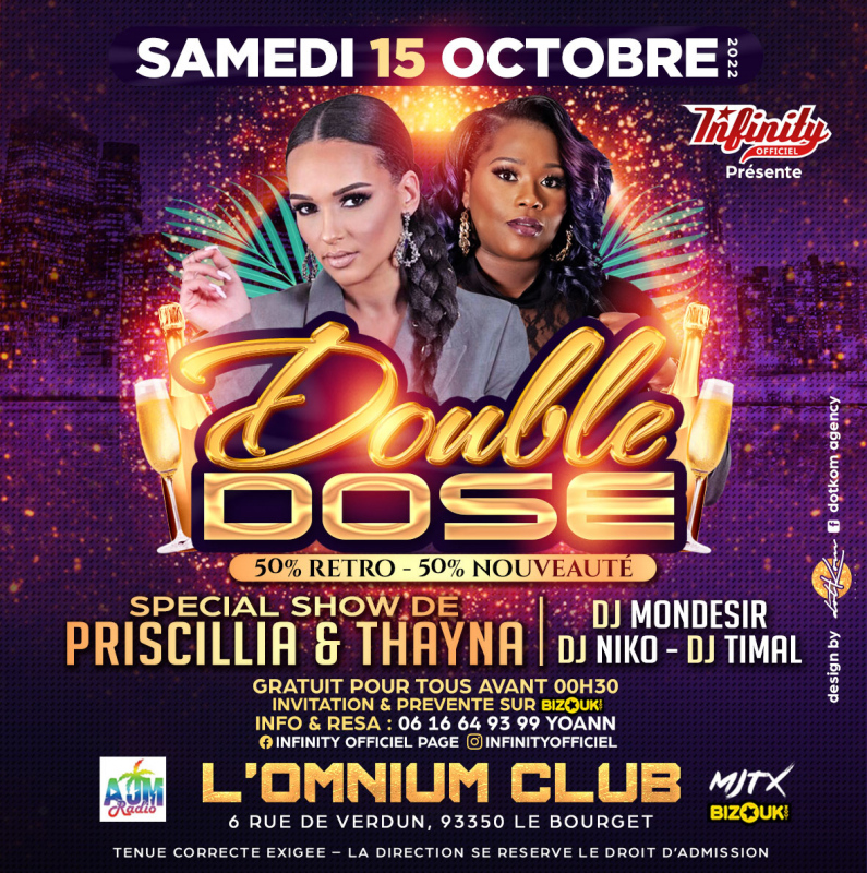 Priscillia & Thayna En Show à L'Omnium - LA SALLE OMNIUM - France