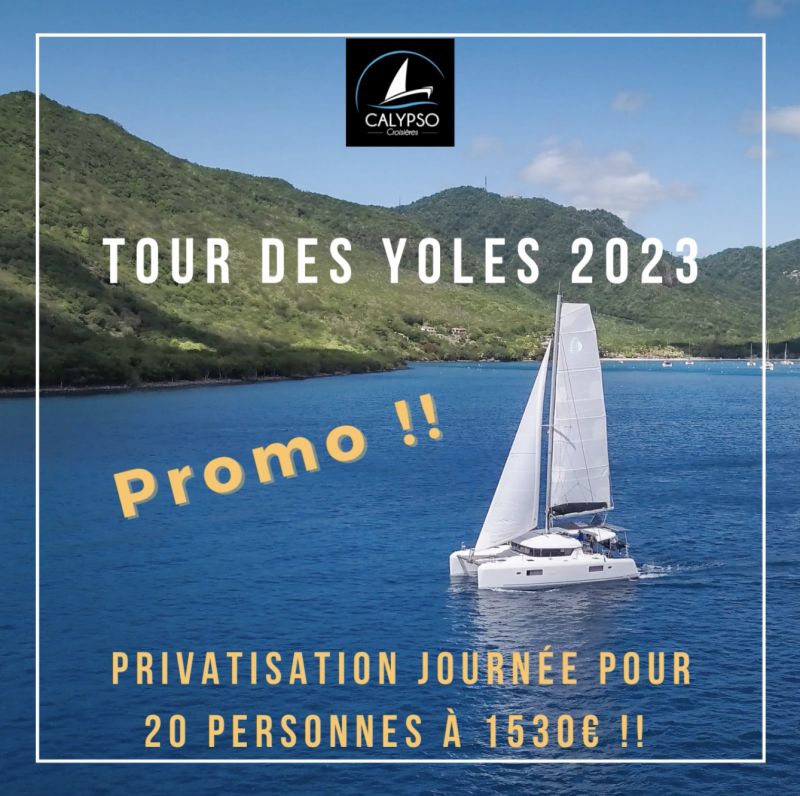 catamaran tour des yoles 2023