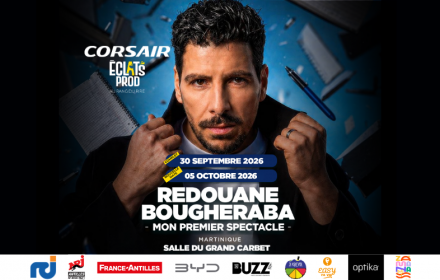Spectacle De Redouane Bougheraba En Martinique