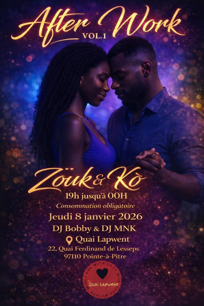 Zouk & Kò - 8 janvier 2026 - Quai Lapwent, Pointe-à-Pitre