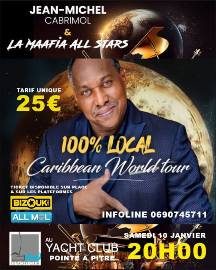 Jean-Michel Cabrimol & La Mafia All S... - 10 janvier 2026 - LE YACHT CLUB, Pointe-à-Pitre
