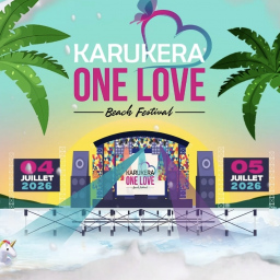 Karukera One Love Guadeloupe 2026 - Plage de Roseau - Guadeloupe