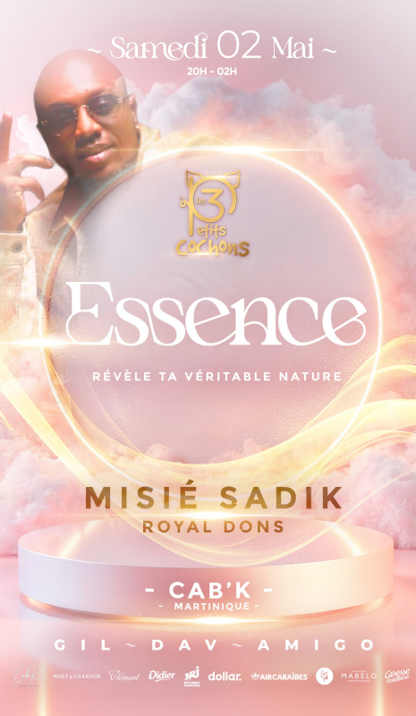Essence By Les 3 Petits Cochons - Misié Sadik En Live