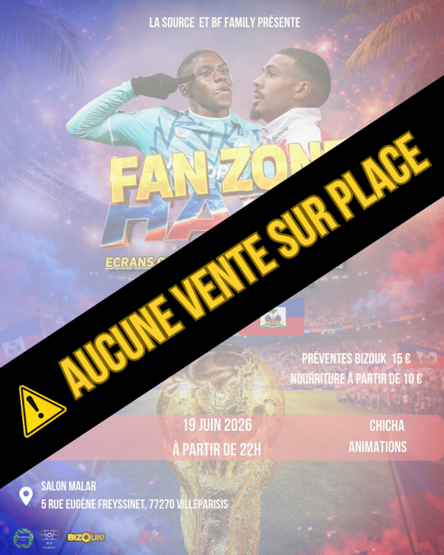 Fanzone Haïti Vs Brésil