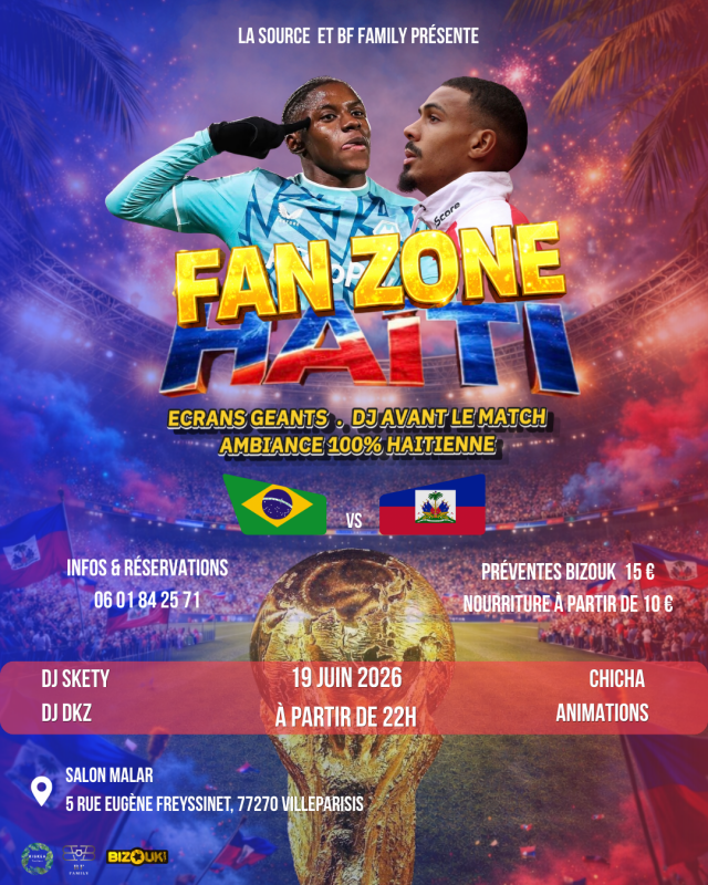 Fanzone Haïti Vs Brésil