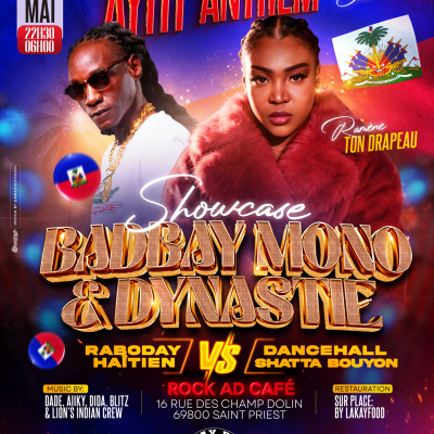 Ayiti Anthem Day One Au Rock Ad Cafe Showcase Dynastie & Badbay Mono