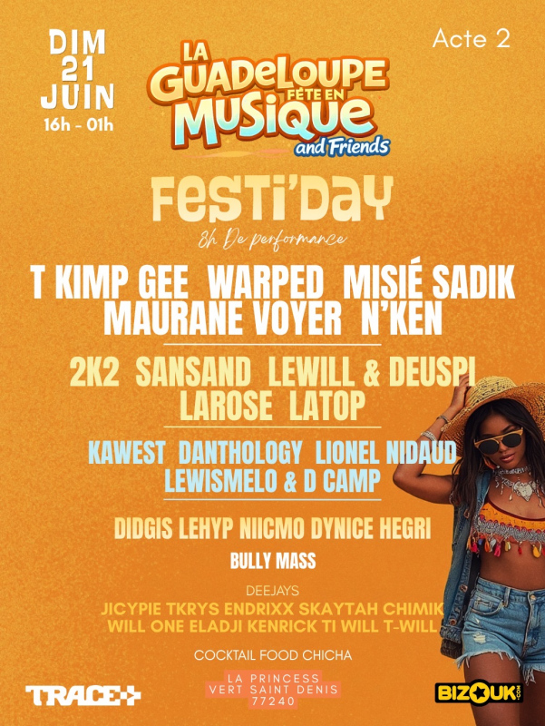La Guadeloupe Fete En Musique - Jouvert Morning Act 1 Festi'Day Act 2