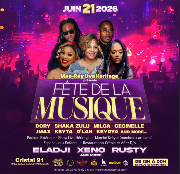 FÊte De La Musique _ By Maé-Rey Live Héritage