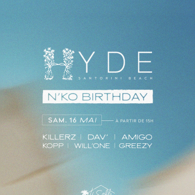 Hyde Beach Party Édition SpÉciale Dj N’ko Birthday à Ti-Sable