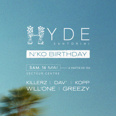 Hyde Pool Party Édition SpÉciale Dj N’ko Birthday