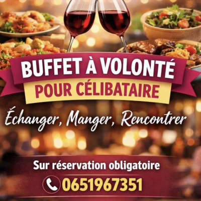 Célibataire: Buffet Haitien à Volonté Spécial Célibataire
