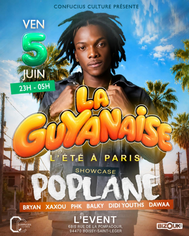 La Guyanaise Ed L’été à Paris