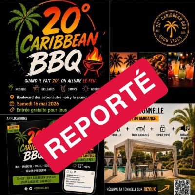 Bbq 🌴20° Caribbean Bbq 🔥🌴