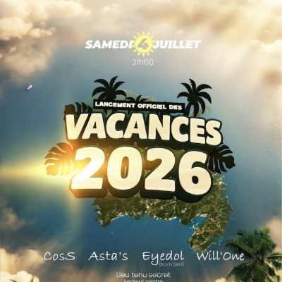 Lancement Officiel Des Vacances 2026