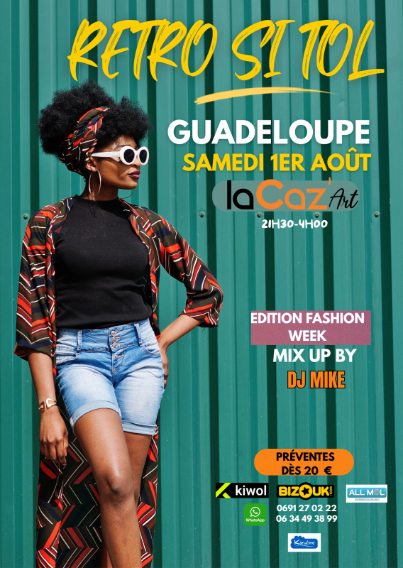 Rétro Si Tol Guadeloupe Dj Mike À La Caz'Art