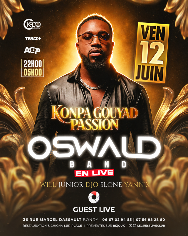 Oswald En Live - Konpa Gouyad Passion