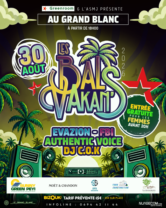 Les Bals Vakans 2026