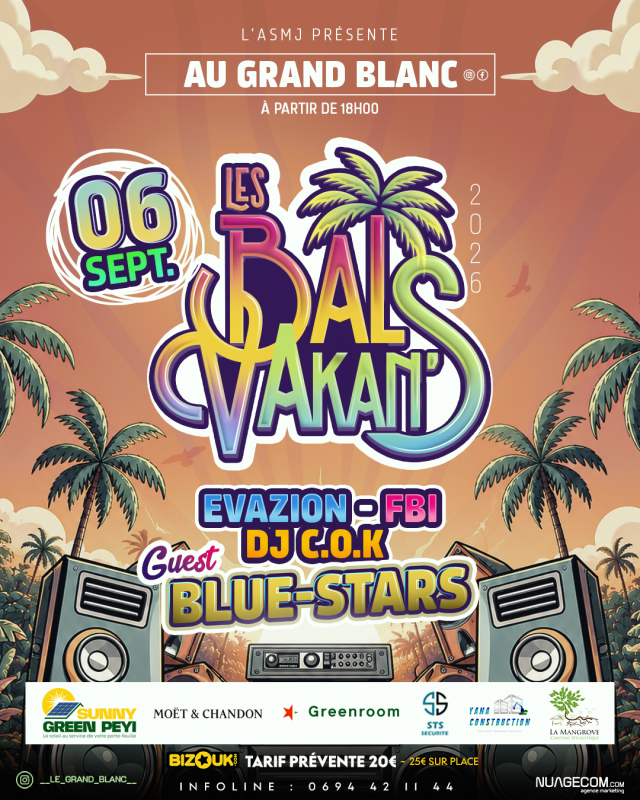 Les Bals Vakans 2026