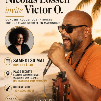 🌴 Unplugged 8 – Nicolas Lossen Invite Victor O. (concert Pur Acoustique à La Plage)