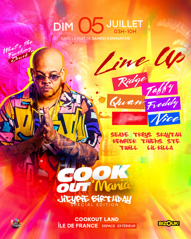 Cookout’ Mania - Jicypie Birthday