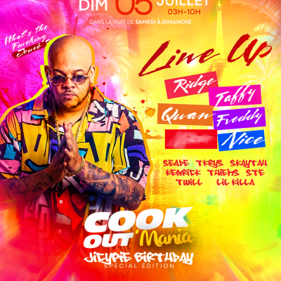 Cookout’ Mania - Jicypie Birthday