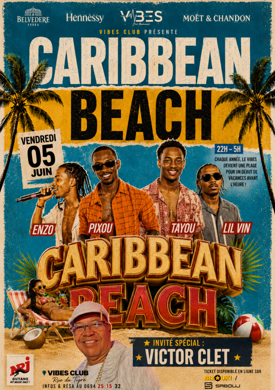 Caribbean Beach 🌺 Beach Vibes ☀️
