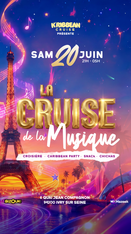 K’ribbean Cruise❤️la Cruise De La Musique ❤️ | Croisière| Rooftop| Terrasse