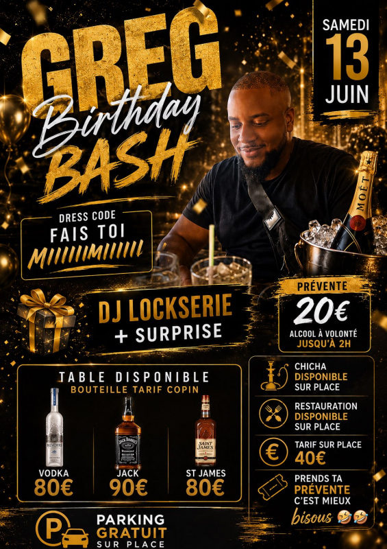 Greg Birthday Bash