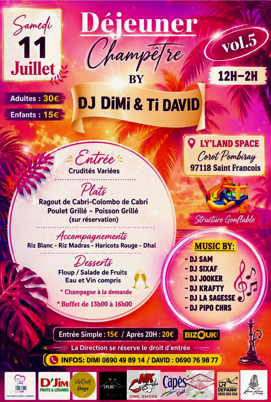 Déjeuner Champêtre By Dj Dimi & Ti David Vol.5