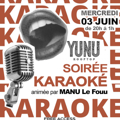 Karaoke Rooftop Du Yunu By Manu Le Fouuu