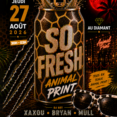 So Fresh Animal Print