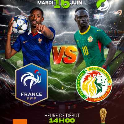 Match France Vs Sénégal