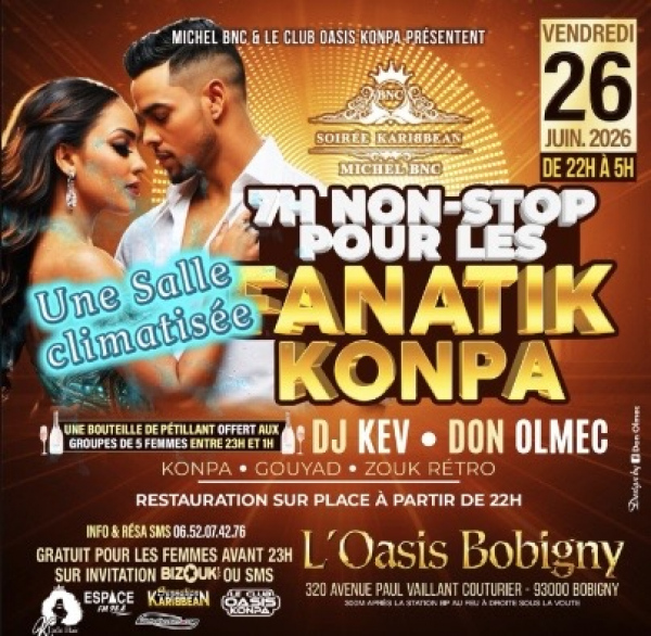 ❤️‍🔥 Fanatik Konpa ❤️‍🔥
