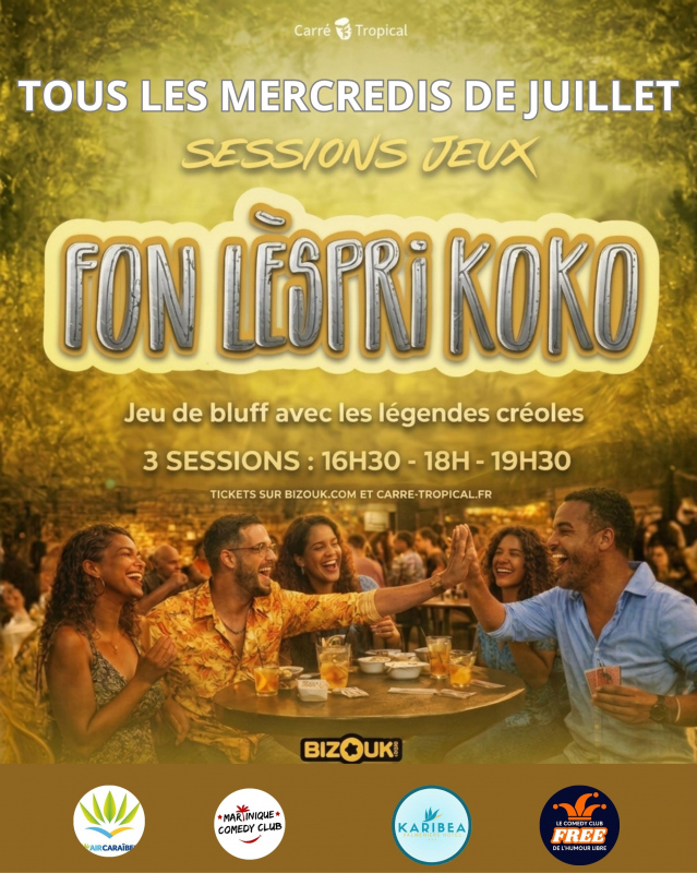 Soirée Jeux : Fon LÈspri Koko