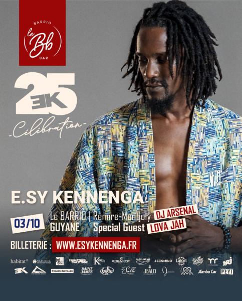 🎶✨ E.sy Kennenga 25 Ans De Carrière Concert Exceptionnel En Guyane ✨