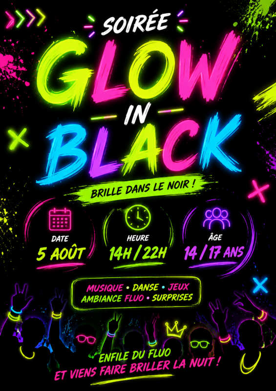 Glow In Black
