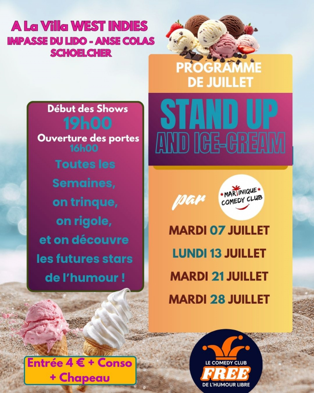 Stand Up & Ice Cream