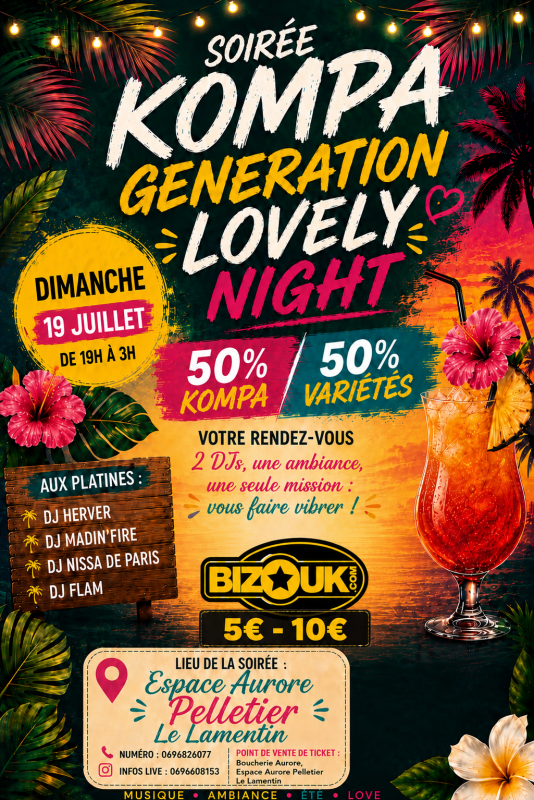 Kompa GÉnÉration Lovely Night