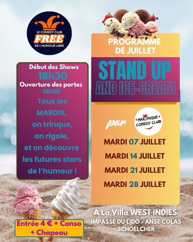 Stand Up And Ice Cream