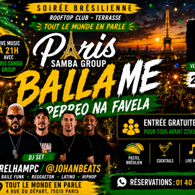 Soiree Baila Me & Hiphop Reggaeton Open Air & Club ( Veille De Jours Ferie )