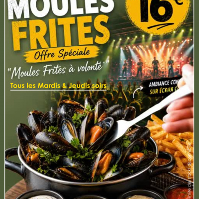 Moules Frites à Volonté