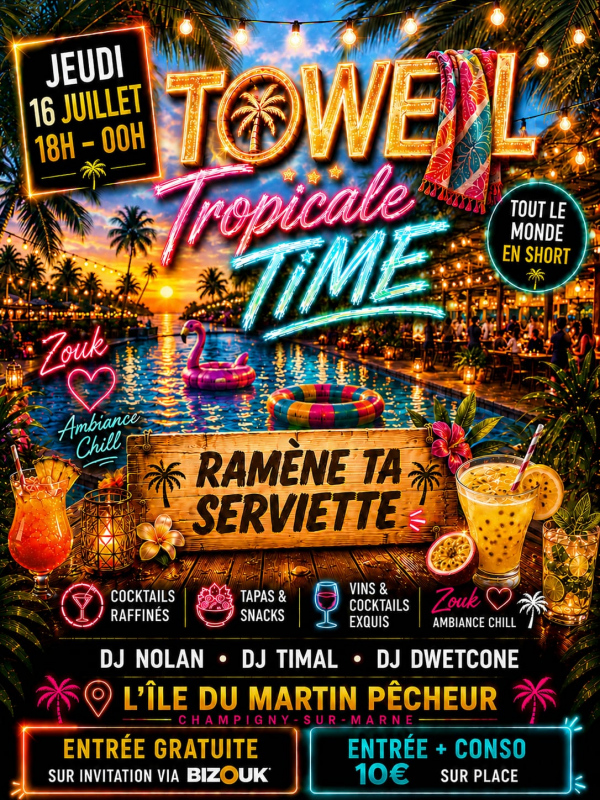 Towell Tropicale Time