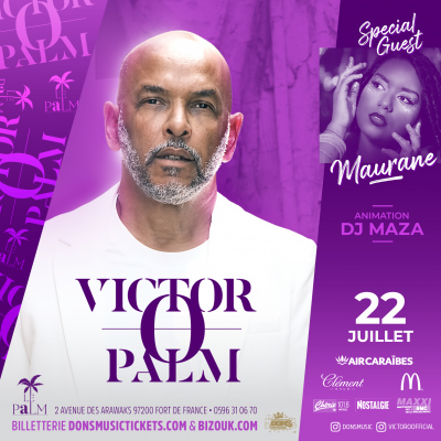 Victor O Palm Special Guest Maurane