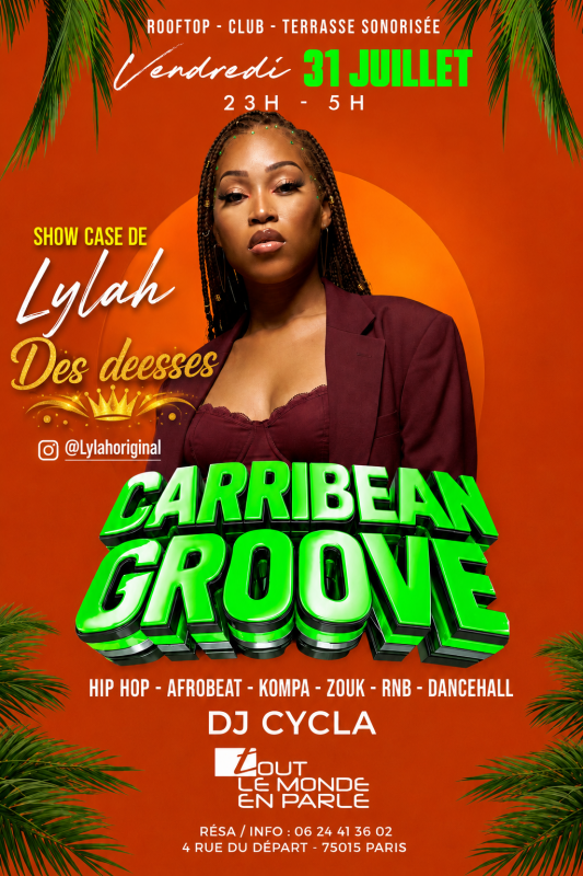 Open Air & Club Soirée Caribbean Groove( Show Case De Lylha Des Deesses)