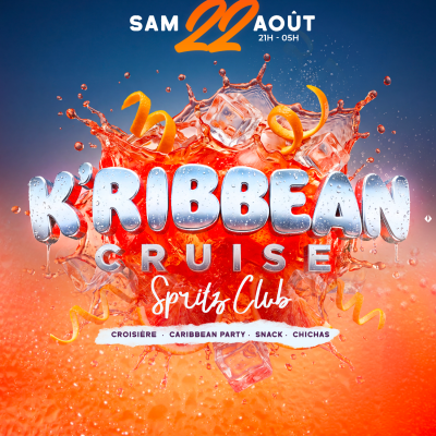 K’ribbean Cruise❤️spritz Club ❤️ | Croisière| Rooftop| Terrasse