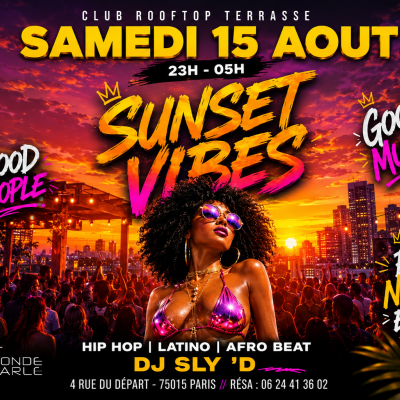Open Air Soiree Vibes , Hip Hop , Afrobeat, Latino, ( Entree Gratuites Filles )