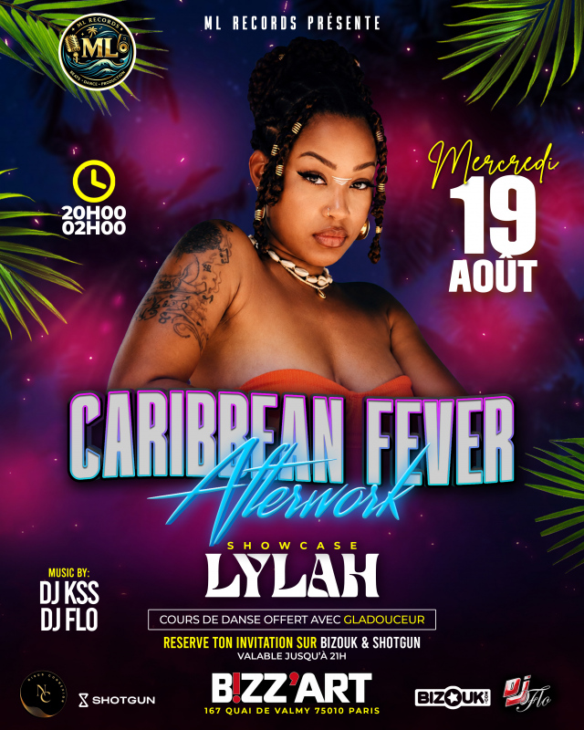 Caribbean Fever Lylah En Showcase Au Bizz’art
