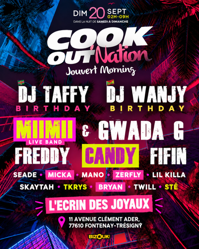 Cookout’ Nation - Taffy & Wanjy Birthday